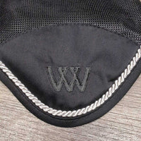 Ergonomic Mesh Ear Bonnet Fly Veil, Piping , cardboard *new
