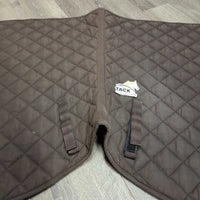 Thin Quilt Jumper Saddle Pad, tabs *vgc/gc, clean, mnr hair, stains, undone stitching
