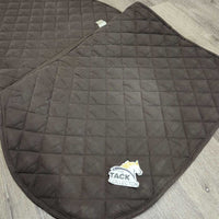 Thin Quilt Jumper Saddle Pad, tabs *vgc/gc, clean, mnr hair, stains, undone stitching

