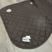 Thin Quilt Jumper Saddle Pad, tabs *vgc/gc, clean, mnr hair, stains, undone stitching
