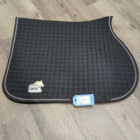 Quilt Jumper Saddle Pad, piping *vgc, clean, mnr hair
