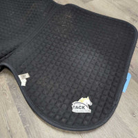 Quilt Jumper Saddle Pad, piping *vgc, clean, mnr hair
