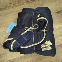 Full Neck Fitted Fleece Cooler, tail *gc, clean, hair, v.pilly, v.rubbed, snags, dirt?stains
