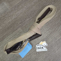 Cotton Web Lunge Line, swivel, rubber end *like new, mnr scuffs
