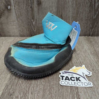1 Neoprene Zip Up Medical Hoof Boot *gc, clean, stained, residue, rubs, mnr dirt
