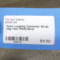 Nylon Lungeing Connector Strap, bag *new
