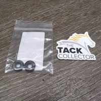 Pr Rubber Blanket/Surcingle T-Bar O-Rings, bag *new
