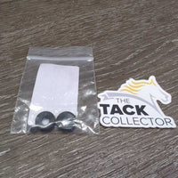 Pr Rubber Blanket/Surcingle T-Bar O-Rings, bag *new
