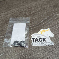 Pr Rubber Blanket/Surcingle T-Bar O-Rings, bag *new
