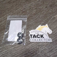 Pr Rubber Blanket/Surcingle T-Bar O-Rings, bag *new
