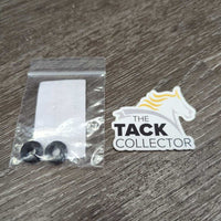 Pr Rubber Blanket/Surcingle T-Bar O-Rings, bag *new
