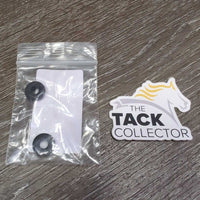 Pr Rubber Blanket/Surcingle T-Bar O-Rings, bag *new
