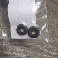 Pr Rubber Blanket/Surcingle T-Bar O-Rings, bag *new
