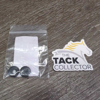 Pr Rubber Blanket/Surcingle T-Bar O-Rings, bag *new
