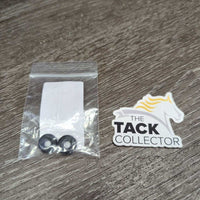 Pr Rubber Blanket/Surcingle T-Bar O-Rings, bag *new
