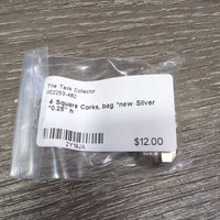 4 Square Corks, bag *new
