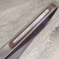 Fancy Stitch Rsd Leather Belt, attached keeper, tags *new, mnr scuffs
