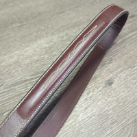 Fancy Stitch Rsd Leather Belt, attached keeper, tags *new, mnr scuffs
