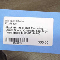 Self Fastening Ankle Brace, x2 straps, bag, tags *new
