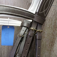 Padded Monocrown Bridle *xc/like new, clean, mnr rubs, dents & creases
