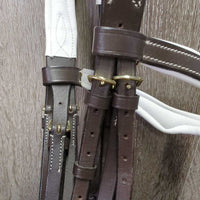 Padded Monocrown Bridle *xc/like new, clean, mnr rubs, dents & creases
