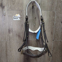 Padded Monocrown Bridle *xc/like new, clean, mnr rubs, dents & creases
