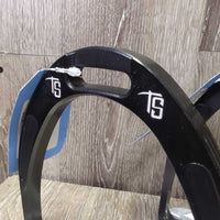 Wide Base Stirrup Irons, spiked beds, box *new

