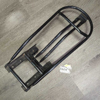 Hangning Foldable Saddle Rack *gc, dirt, rust, bent, chipped paint
