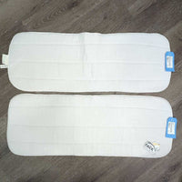 2 Fleece No Bow Leg Quilts *vgc/gc, clean, pilly, dingy, mnr puckers, creases, stains, hair
