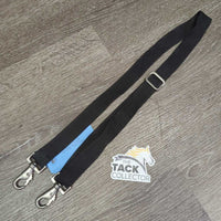 1 Only Elastic Leg Strap *vgc, clean, mnr stains, pulled edge, scratches & stretched
