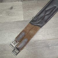 Anatomical Small Belly Girth, Caribiner, 2x D Rings, 2x els *vgc, clean & mnr dirty, hairy seams, rubs & scuffs
