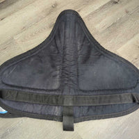 Microsuede & Fleece Bareback Pad, fleece girth *xc/vgc, mnr hair, dirt, rust
