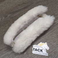 1 ONLY Sheepskin Halter Cover *xc/vgc, clean, mnr dirt?stains
