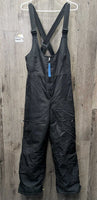 "CKX" Hvy Fleece Lined Winter Ski Pants - Work Overalls *vgc, mnr faded, hairy, rubs, dirt?stains, edge rubs & thin spots/slices
