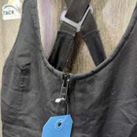 "CKX" Hvy Fleece Lined Winter Ski Pants - Work Overalls *vgc, mnr faded, hairy, rubs, dirt?stains, edge rubs & thin spots/slices
