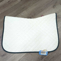 Quilt Baby Saddle Pad, "Apple Saddlery" *vgc/gc, mnr dirt, mnr stains

