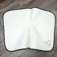 Quilt Baby Saddle Pad, "Apple Saddlery" *vgc/gc, mnr dirt, mnr stains
