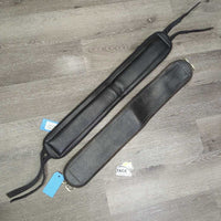 10 Rings Neoprene Nylon Web Lungeing Surcingle, girth *vgc/gc, clean, hairy, residue, rubs & stains
