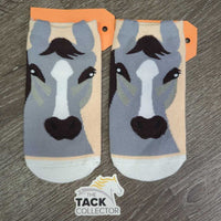 Horse Theme Ankle Socks *like new
