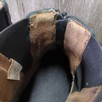 Pr Paddock Boots, zips *vgc/gc, clean, threads, mnr dirt, scuffed toes, wavy els
