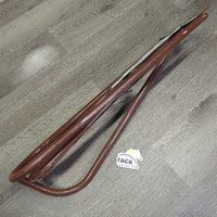 "HiQual" Wall Mount Hvy Metal Folding Saddle Rack *gc, dirt, residue, scuffs, bubbled, peeled/chipped, paint
