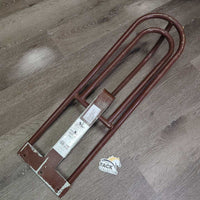 "HiQual" Wall Mount Hvy Metal Folding Saddle Rack *gc, dirt, residue, scuffs, bubbled, peeled/chipped, paint
