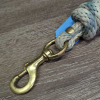 Nylon Lead Rope, snap *gc, stained, mnr dirt?, frays
