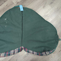 Padded Cordura & Mesh Jump Saddle Carry Storage Bag, Shoulder & Bottom Strap *vgc, mnr dirt, residue, threads & stains
