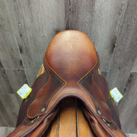 18" MW *5.5" Childeric M CC Saddle, 2 Billet Guards, Tan Childeric Cover, Med Front & Back Blocks, Foam Panels, Flaps: 14"L x 13.5"W 3-1/2 M 18 506 2000 AO

