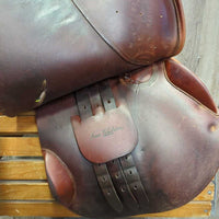 18" MW *5.5" Childeric M CC Saddle, 2 Billet Guards, Tan Childeric Cover, Med Front & Back Blocks, Foam Panels, Flaps: 14"L x 13.5"W 3-1/2 M 18 506 2000 AO
