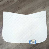 Quilted Baby Saddle Pad "Landmark" *xc/like new, v.mnr stains, clean, mnr seam pulls
