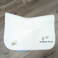 Quilted Baby Saddle Pad "Landmark" *xc/like new, v.mnr stains, clean, mnr seam pulls
