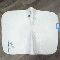 Quilted Baby Saddle Pad "Landmark" *xc/like new, v.mnr stains, clean, mnr seam pulls
