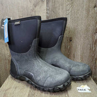 MENS Short Rubber Muck Boots, box *new, film
